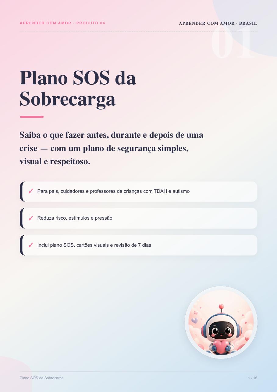 Capa do Plano SOS da Sobrecarga