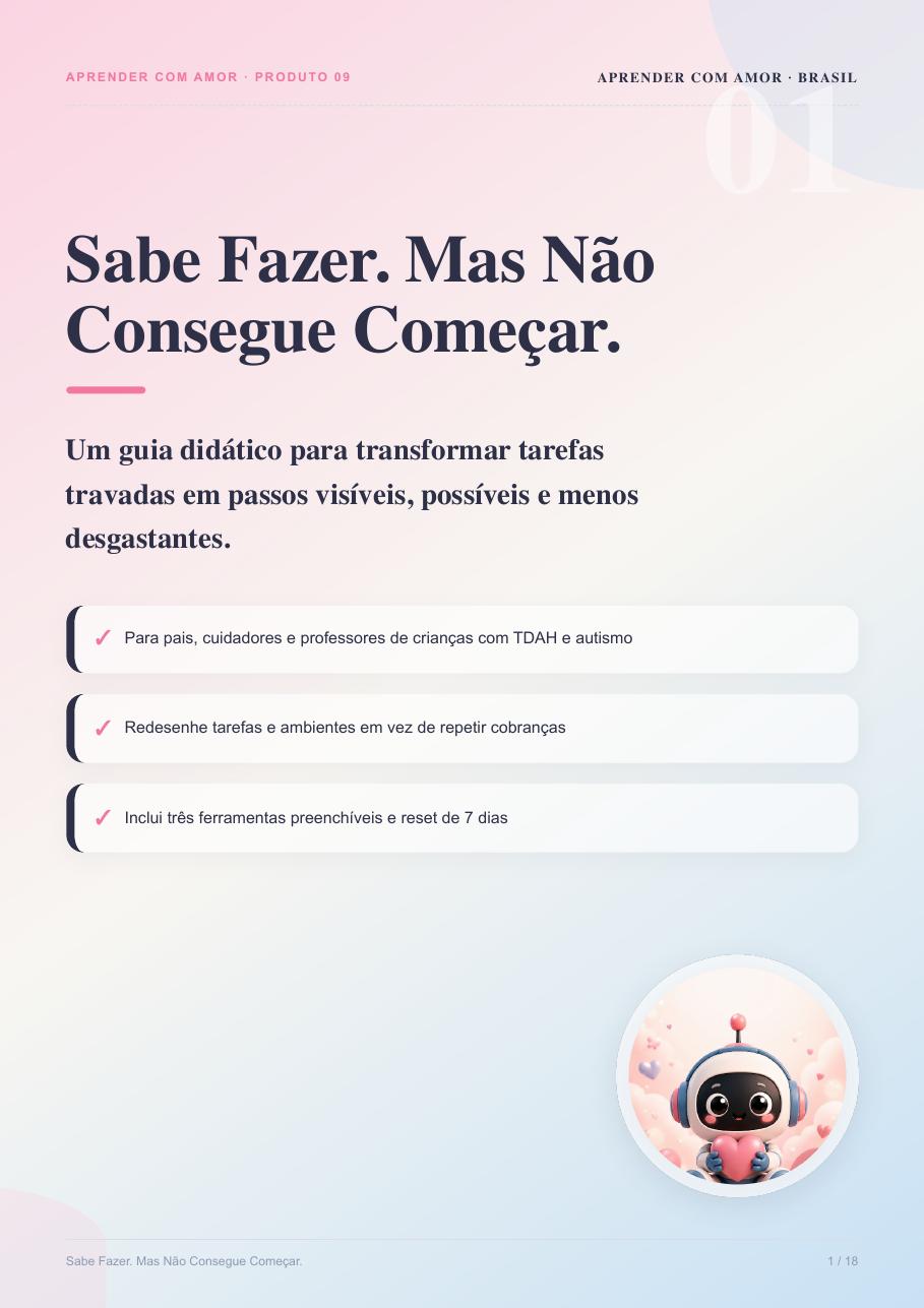 Capa do Sabe Fazer, Mas Não Consegue Começar